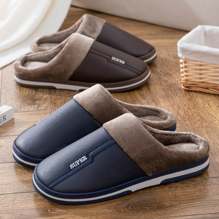 Chaussons homme effet peluche - Norvak