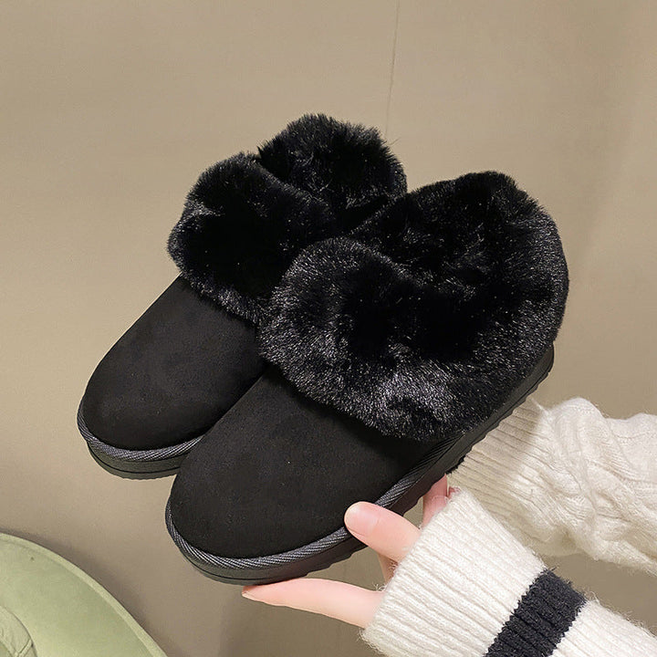 Pantoufles douillettes pour femmes avec doublure en peluche - Soreli