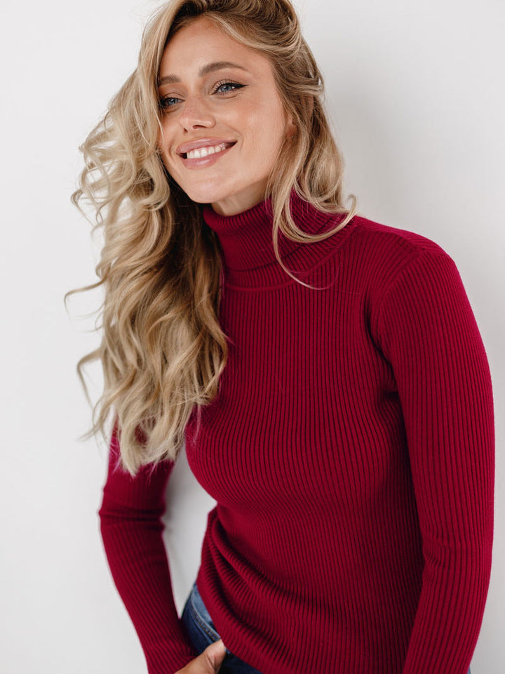 Pull à col roulé pour femme - Itzel