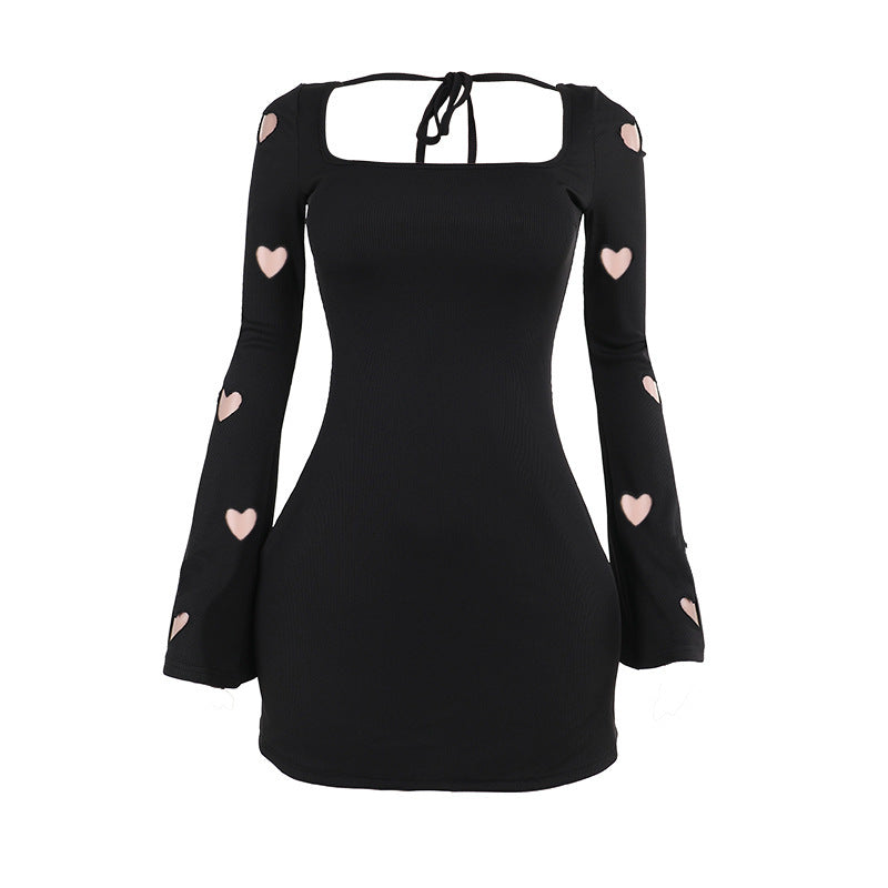 Robe décontractée à manches longues pour femme - Varena