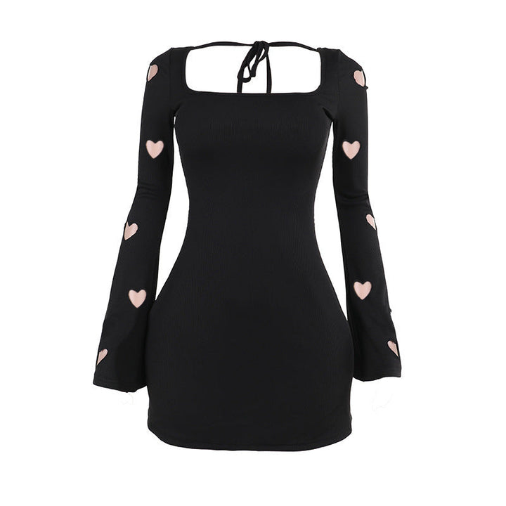 Robe décontractée à manches longues pour femme - Varena