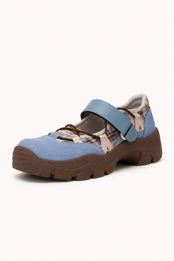 Ballerines de sport à bride réglable et semelle crantée - Lotte