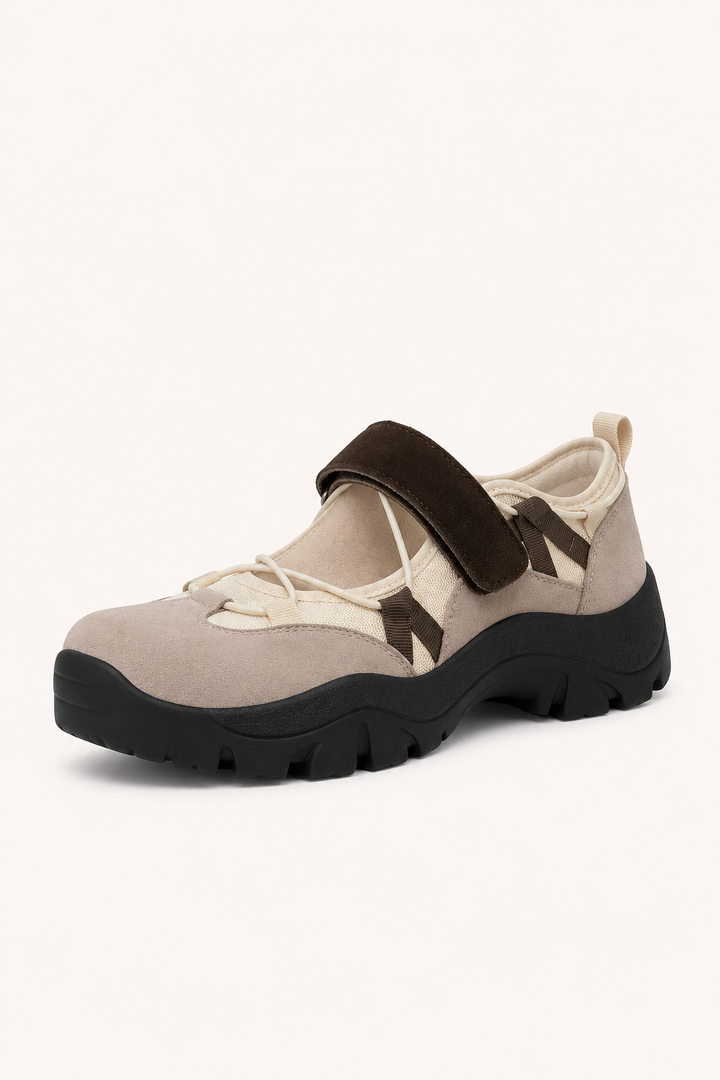Ballerines de sport à bride réglable et semelle crantée - Lotte