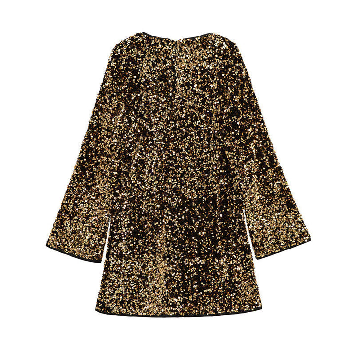 Robe à paillettes à coupe décontractée pour femmes - Aeryn