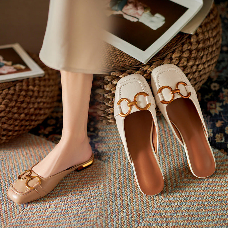 Mocassins en métal pour femmes - Odalys