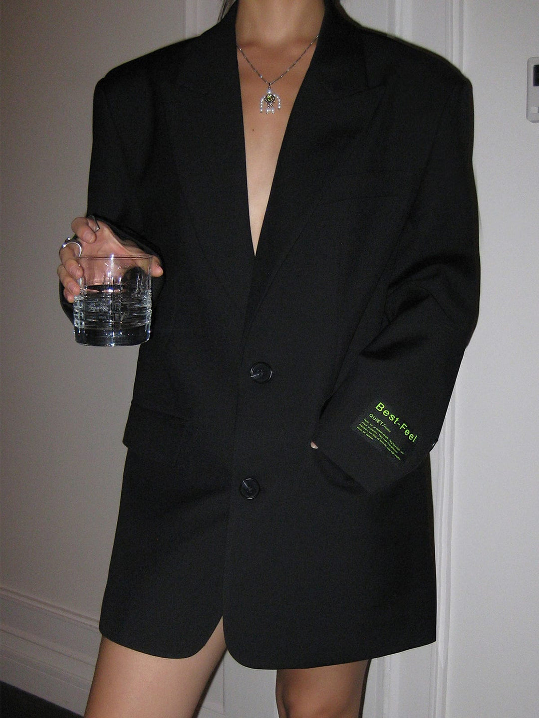 Blazer oversize pour femme, fermeture à deux boutons, élégant - Lorelei