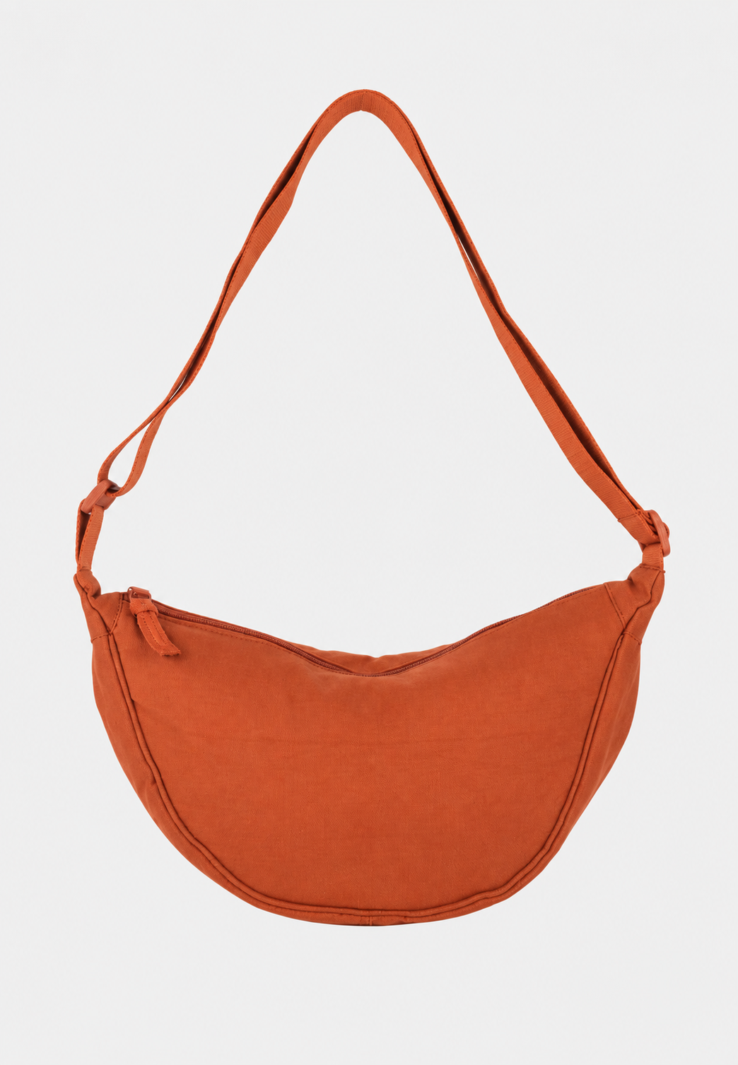 Sac à bandoulière pour femme en nylon, en forme de demi-lune, avec bandoulière réglable - Apolline