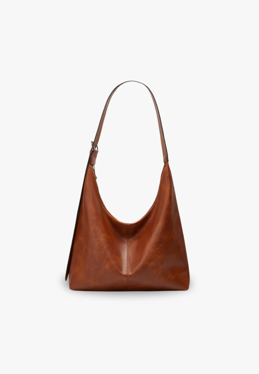 Sac porté épaule femme effet cuir à anses courtes