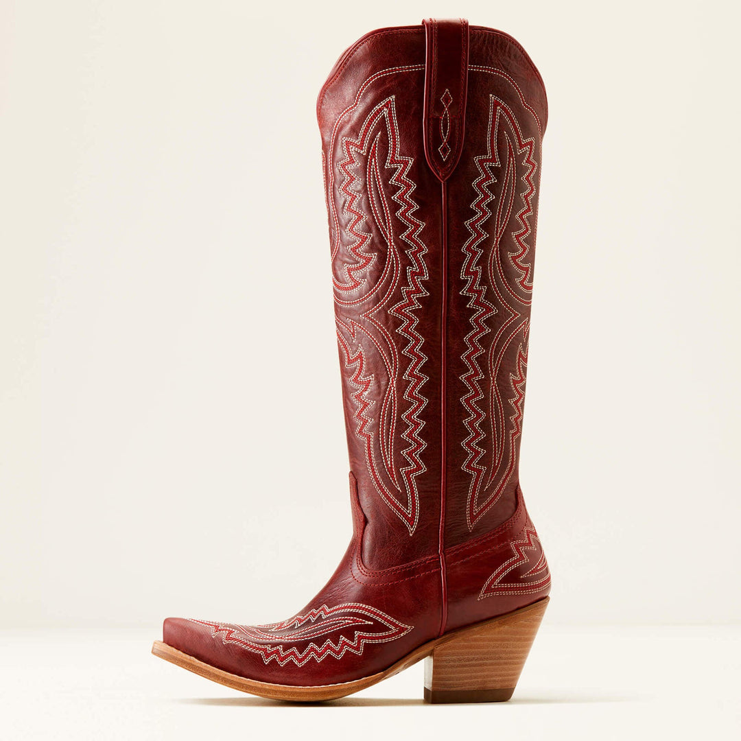 Bottes de cow-boy pour femme à tige haute, brodées - Annelie