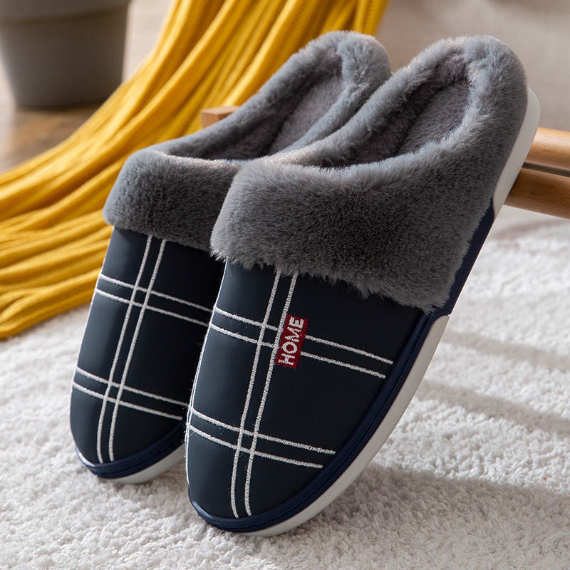 Chaussons homme effet peluche - Renlor