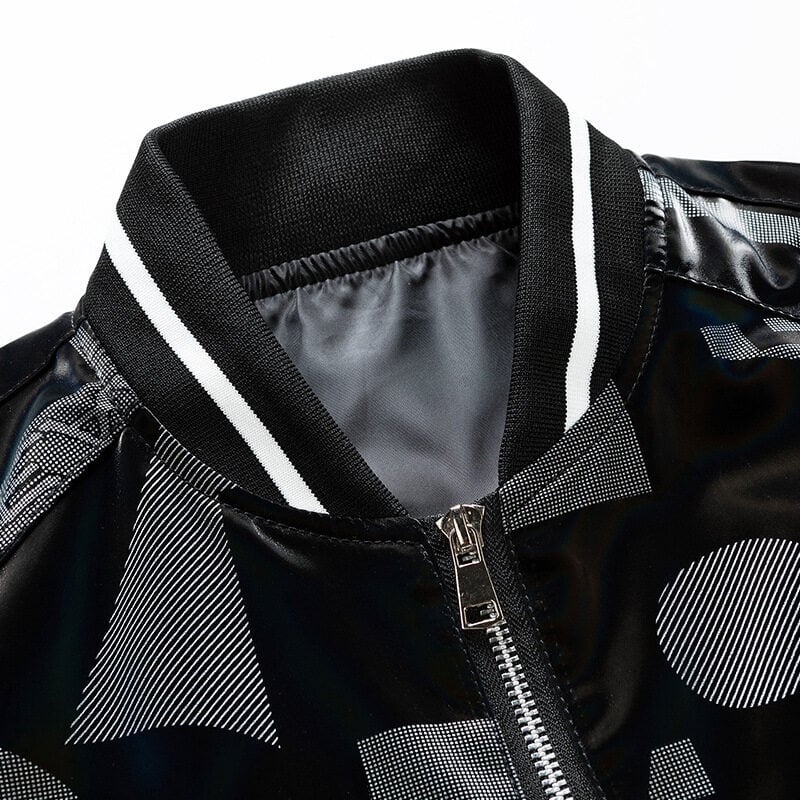 Blouson bombardier homme à imprimé graphique - Varlen
