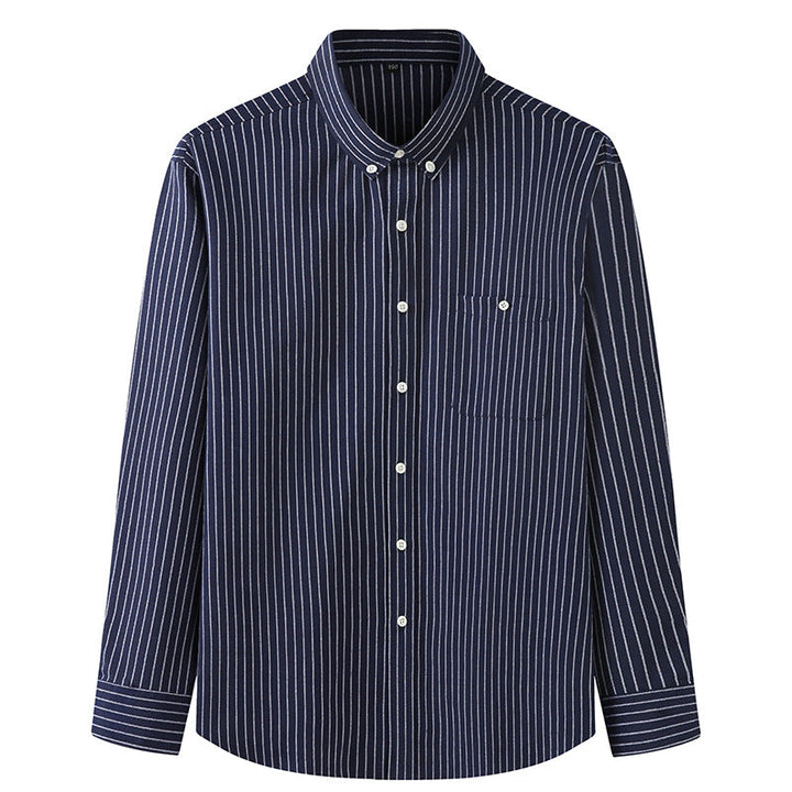 Chemise rayée à manches longues pour homme - Darel