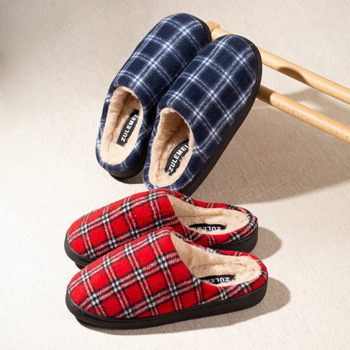 Pantoufles homme effet flanelle - Jorren