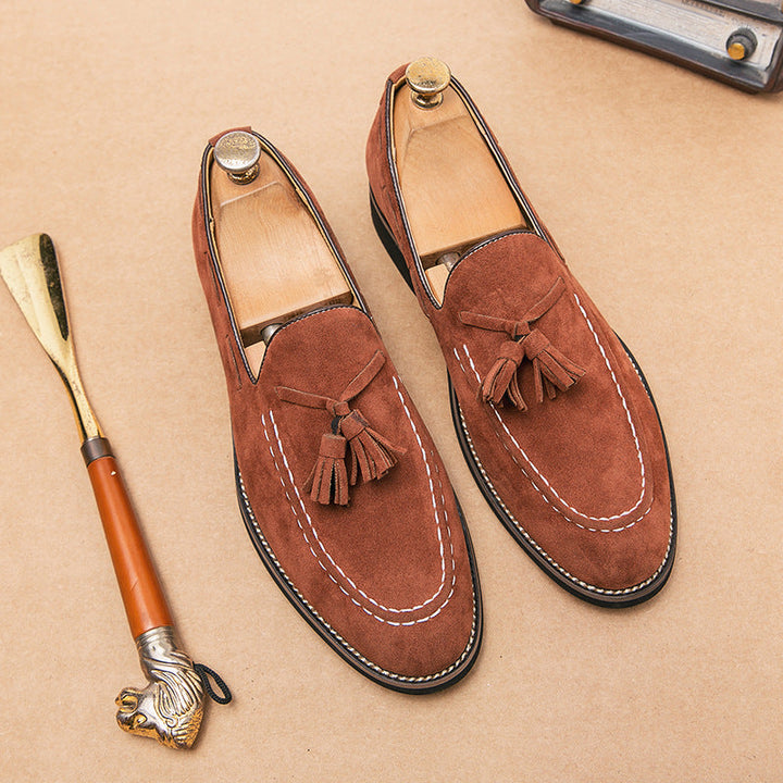 Mocassins à glands en suédine pour hommes - Marven