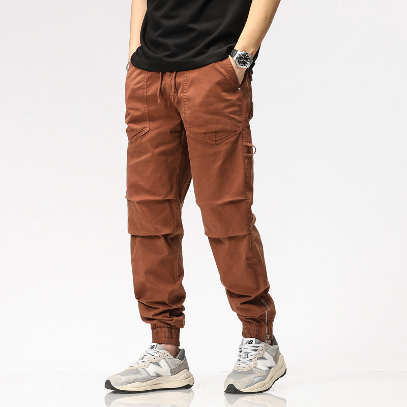 Pantalon stretch coupe droite pour hommes - Nick