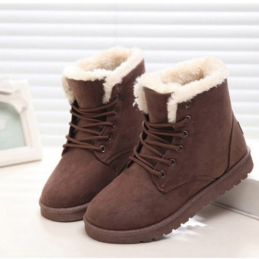 Bottines pour femmes doublées de molleton chaud - Arlena