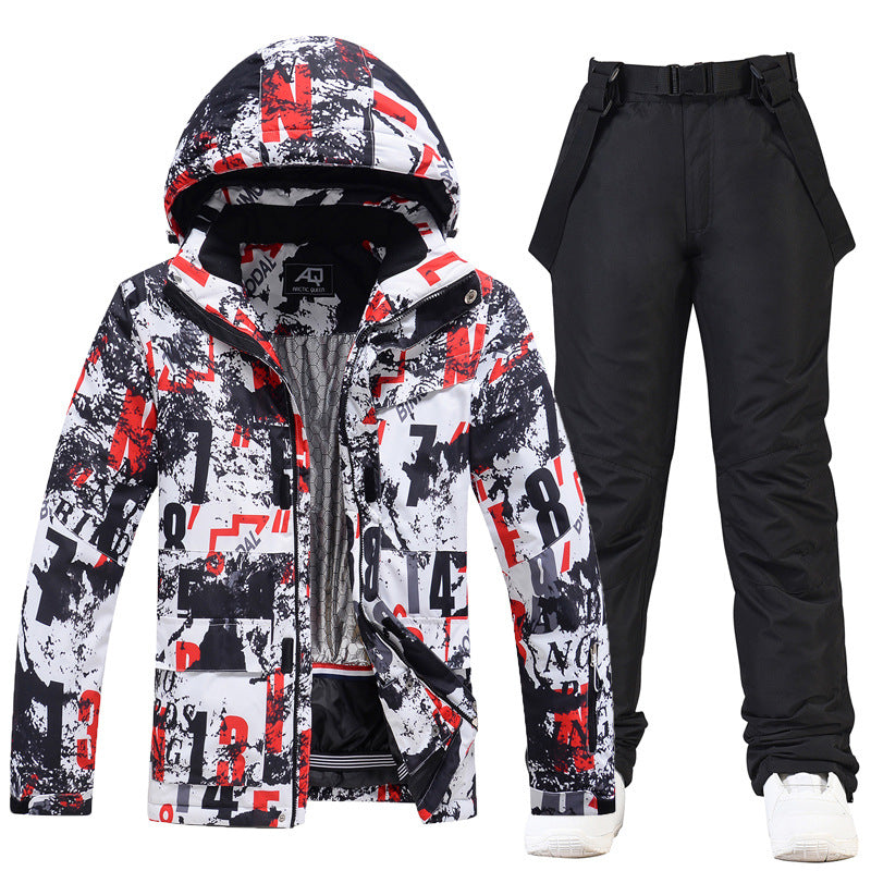 Combinaison de ski imperméable et coupe-vent pour homme - Einar