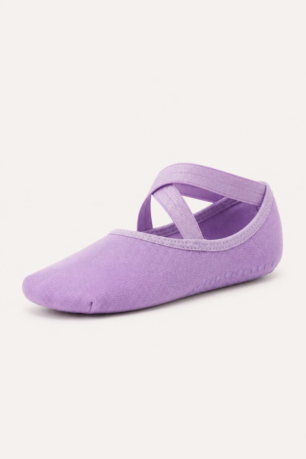 Chaussettes antidérapantes pour le yoga et le pilates avec bandes croisées - Klara