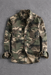 Vert/gris camouflage