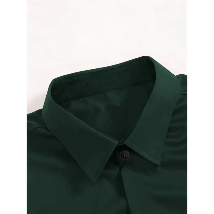 Chemise homme à manches longues, coupe slim, col classique - Heinrich