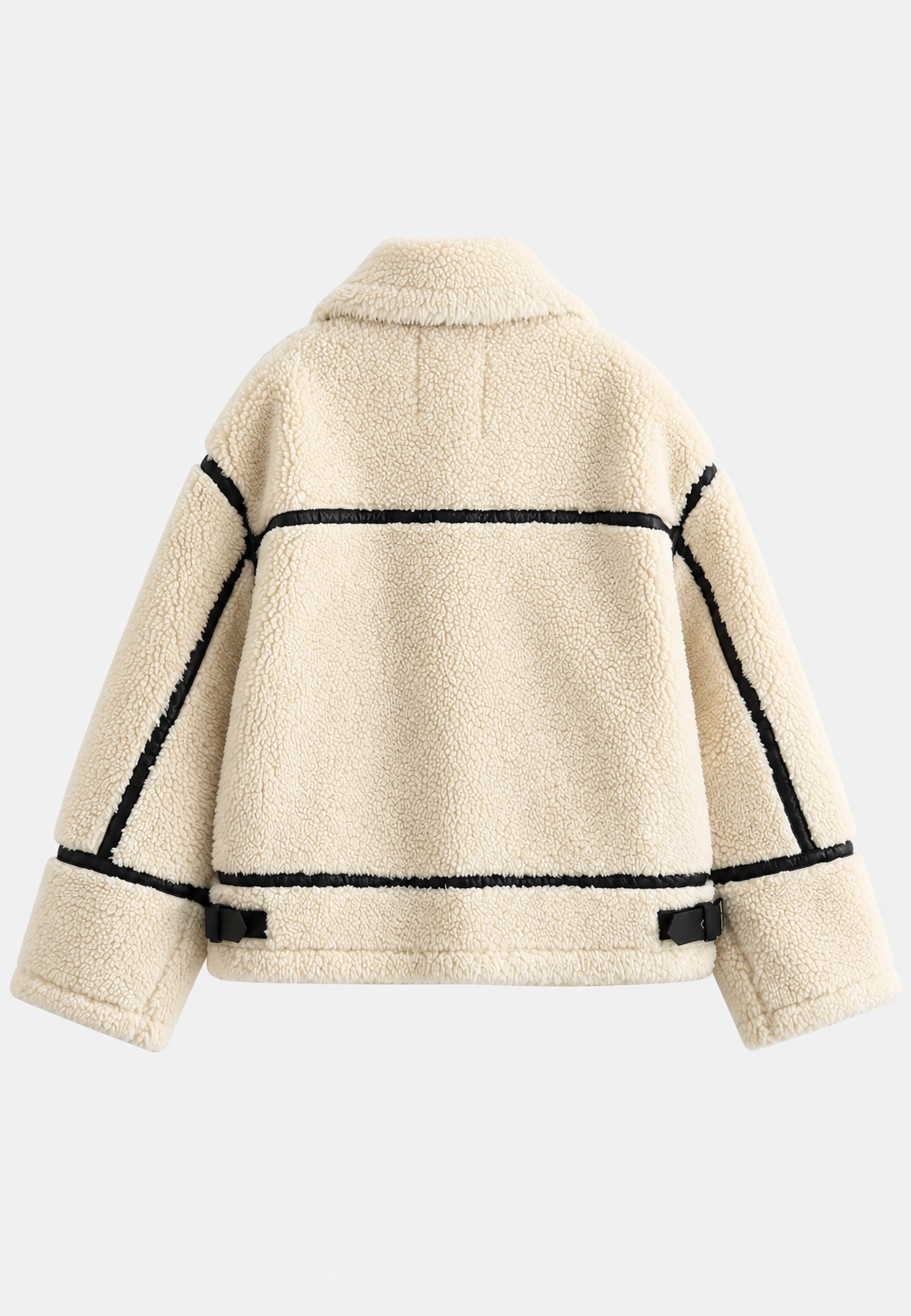 Blouson sherpa pour femme avec zip - Ottilie