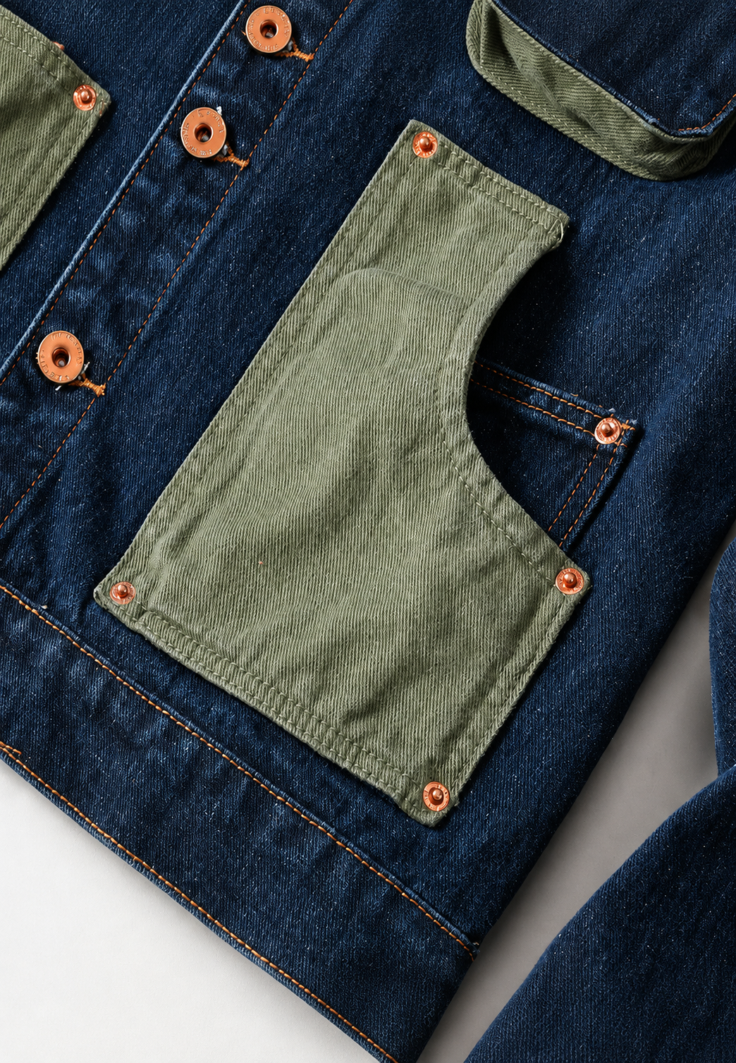 Veste en jean décontractée à multiples poches - Kilyan