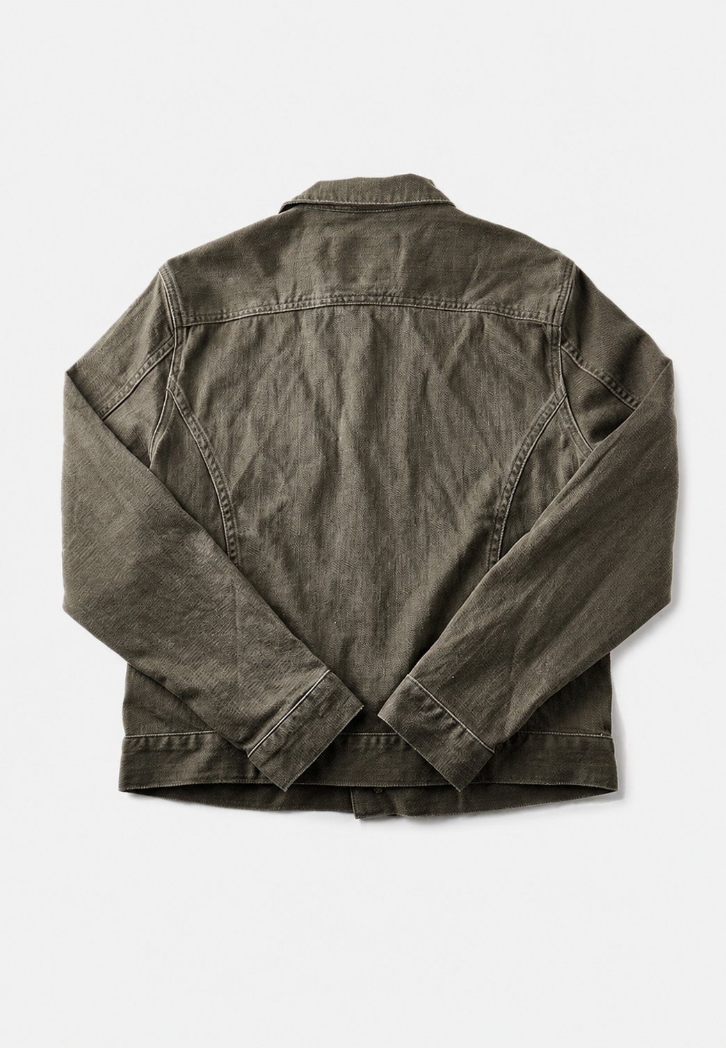 Veste de travail pour homme, effet délavé, poches avant - Arvid
