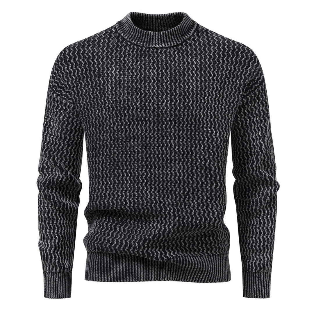 Pull jacquard léger pour hommes - Erian