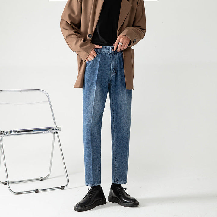 Jean fuselé taille haute pour hommes - Torvild