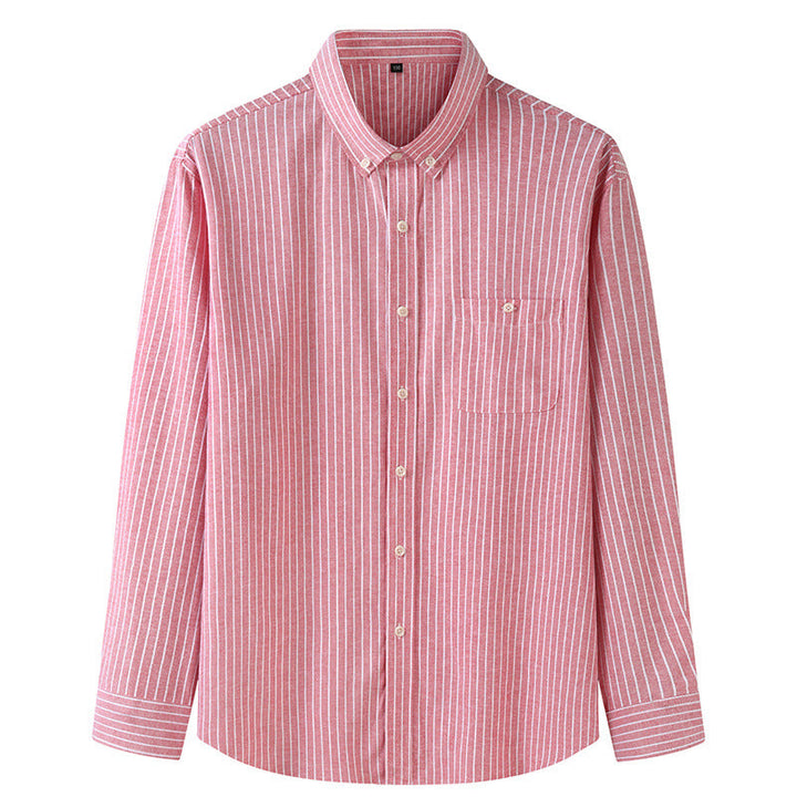 Chemise rayée à manches longues pour homme - Darel