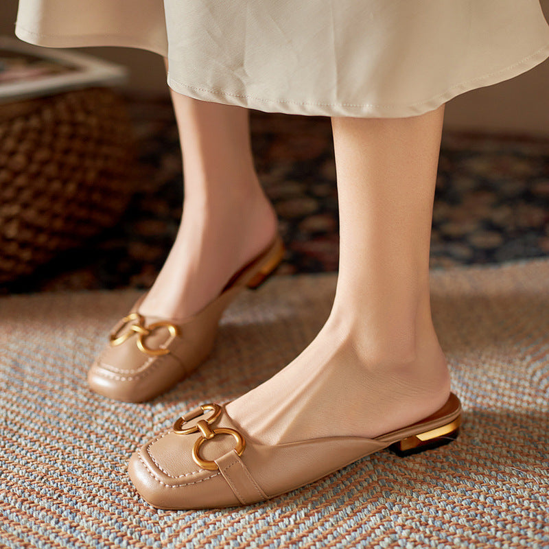 Mocassins en métal pour femmes - Odalys