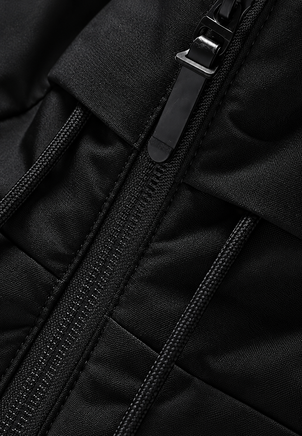 Veste matelassée pour homme, coupe classique, à capuche et fermeture éclair - Hakon
