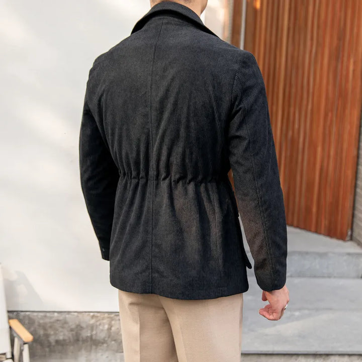 Veste élégante en velours côtelé avec poches - Julien