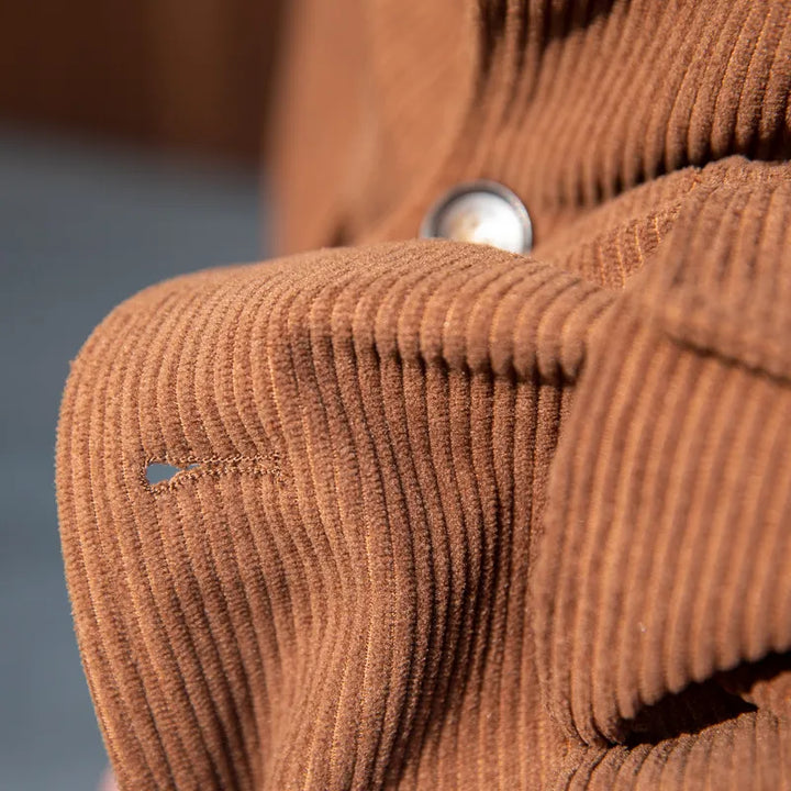 Veste élégante en velours côtelé avec poches - Julien