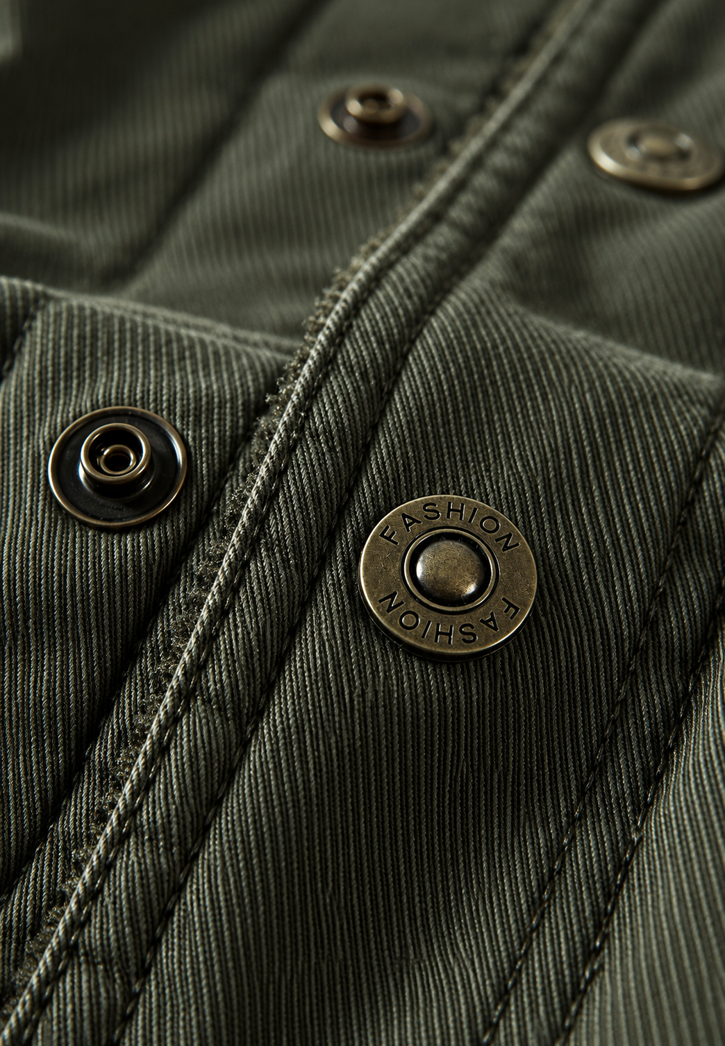 Veste homme col effet mouton doublure duveteuse fermeture boutonnée - Néstor