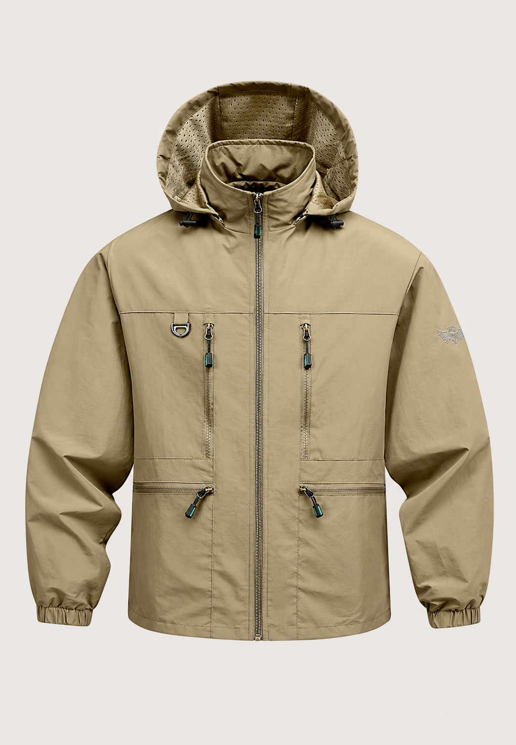 Veste homme outdoor capuche réglable quatre poches - Ardel