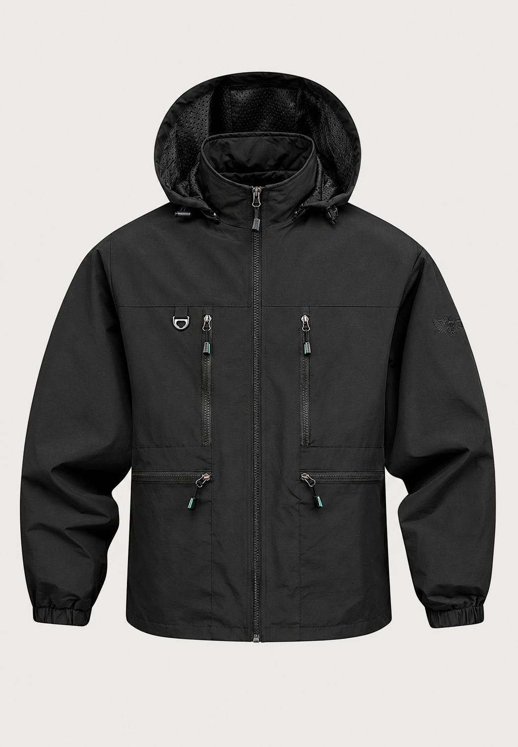 Veste homme outdoor capuche réglable quatre poches - Ardel