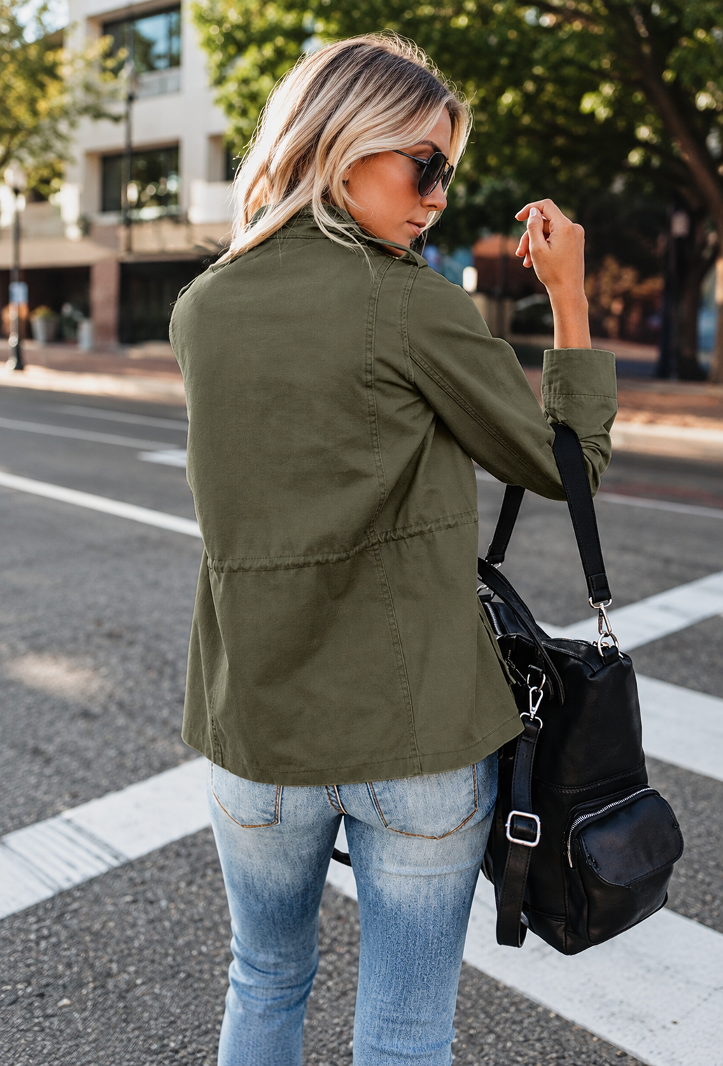 Veste légère pour femme avec poches - Tilda