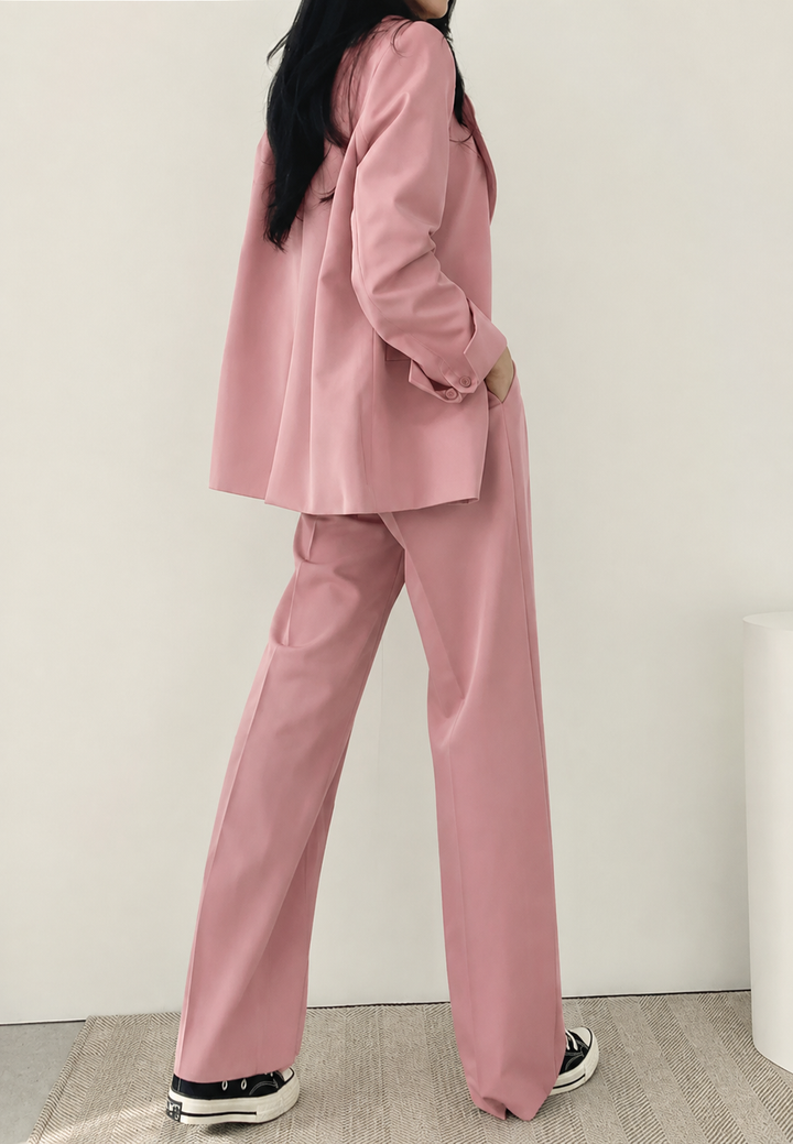 Ensemble deux pièces pour femme : blazer et pantalon droit - Athena