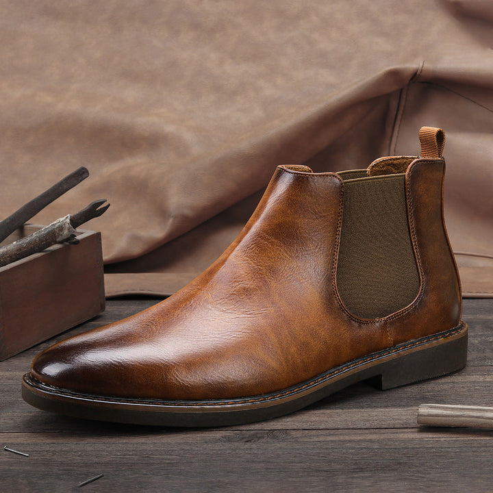Bottes en cuir imperméables pour hommes - Narev