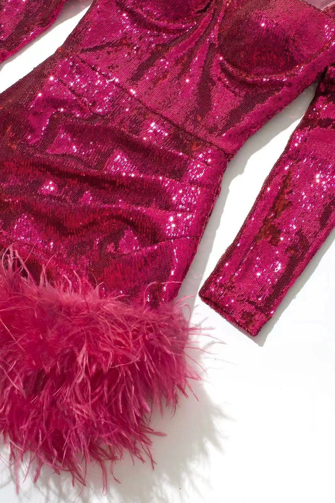Robe de soirée avec paillettes - Elyrae