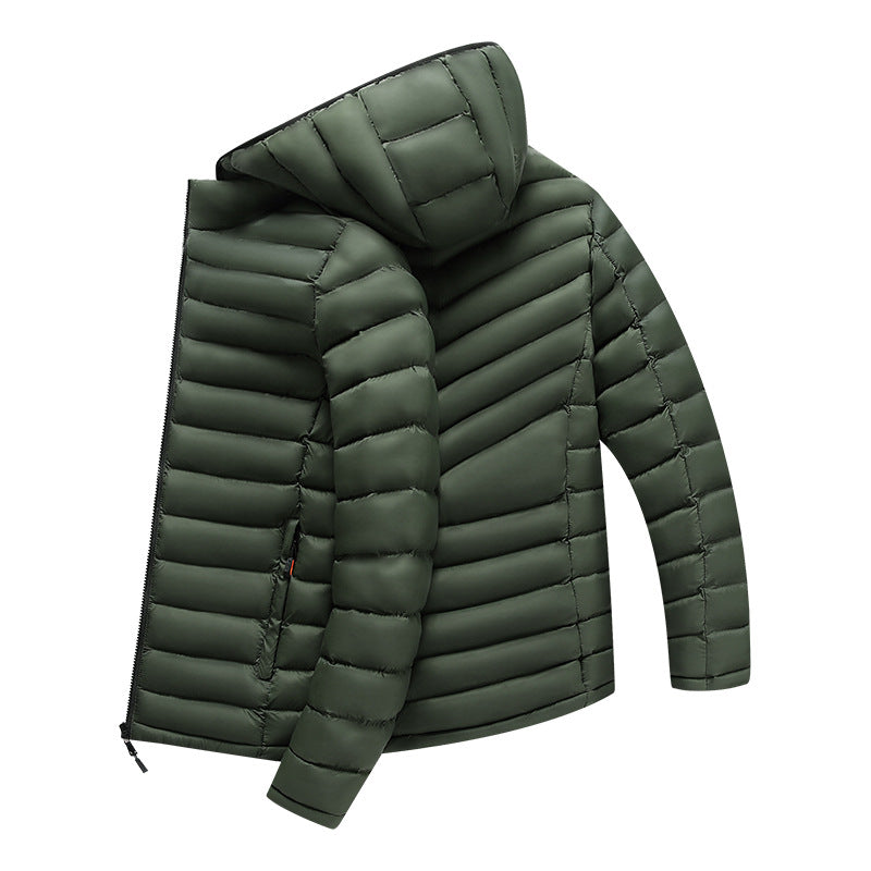 Veste matelassée légère à effet compact pour hommes - Marven