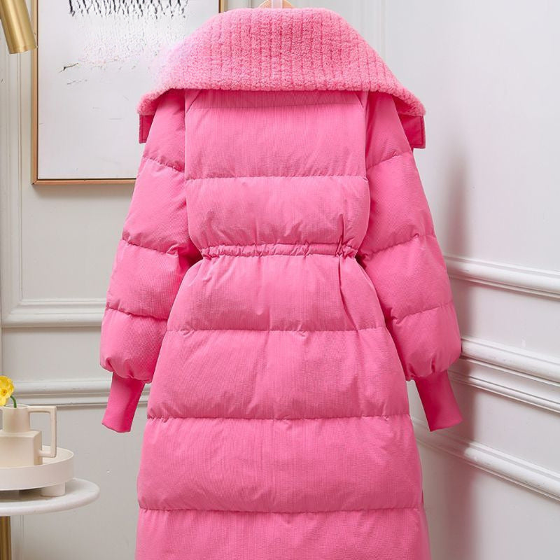 Manteau long matelassé pour femme - Amandine
