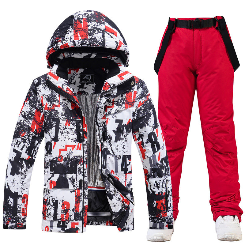 Combinaison de ski imperméable et coupe-vent pour homme - Einar