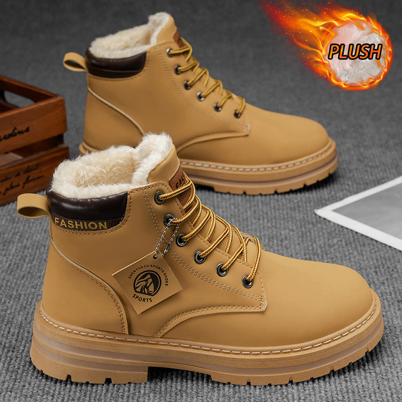 Bottines décontractées vintage pour hommes - Karsen