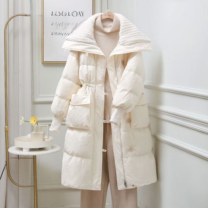 Manteau long matelassé pour femme - Amandine