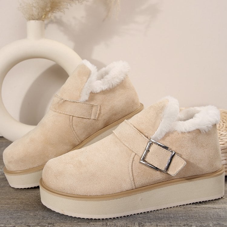 Bottines d'hiver pour femmes avec boucle décorative - Lianova