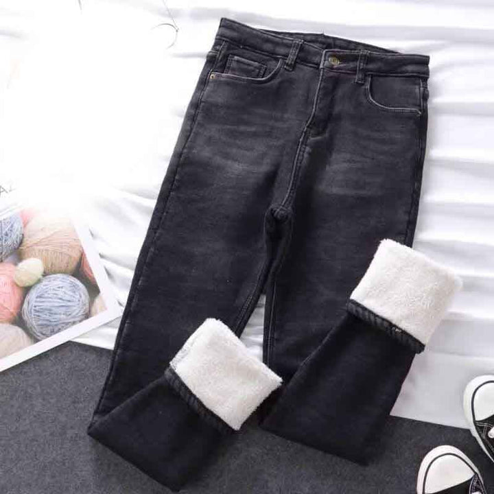 Pantalon thermique effet denim pour femme - Sylverine