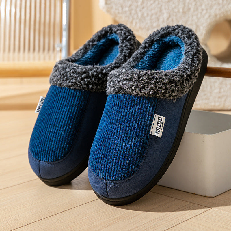 Pantoufles pour hommes avec effet de chaleur hivernale - Darvyn
