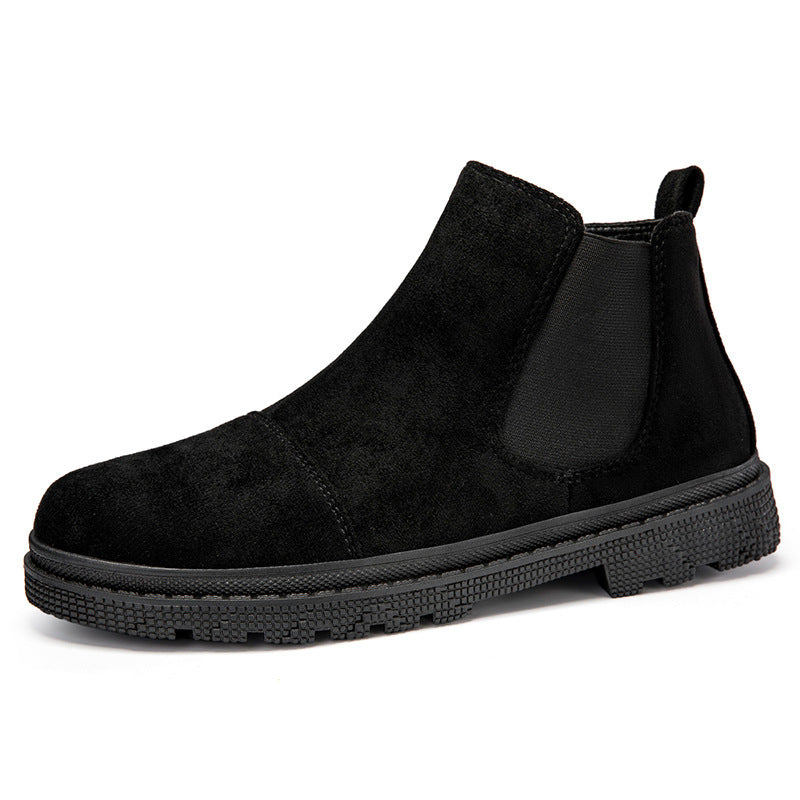 Bottines rétro en cuir pour hommes - Aegis